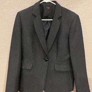 John Meyer Black and White Blazer